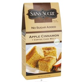 Sans Sucre Apple Cinnamon Coffee Cake Mix (sweetened with Stevia)