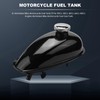 Tuperoymse 2L Motorized Bike Motorcycle Fuel Tank Fit for 49Cc