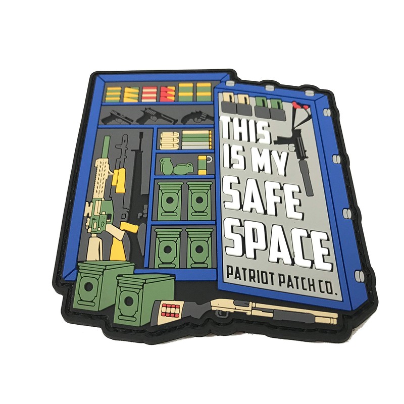 Patriot Patch Co - Safe Space - Blue Patch