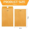 Bazyrock 100 Pcs 6 x 9Inch Manilla Envelopes,Kraft Envelopes with