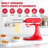 Pasta Maker Attachment for all KitchenAid Stand Mixer, including Spaghetti