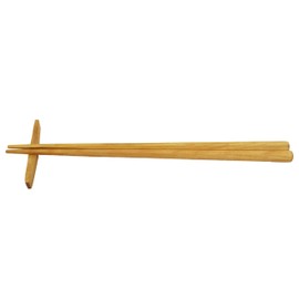 Ishida Barrier Birch Chopsticks & Chopsticks Rest Set, Natural Wood Chopsticks, Made in Japan