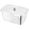 Jugde Butter Holder (Takes Most 500g tubs), Stainless Steel, Silver,