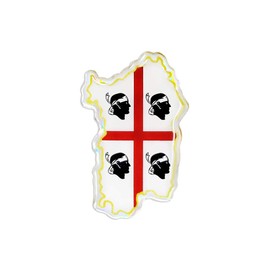 Quattroerre 14138 Sticker 3d Sardinia