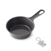 J-kitchens Skillet, Iron, Grill, Oven Safe, 6.1 x 3.7 x
