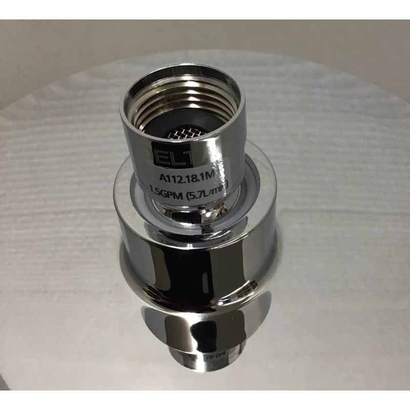 Delta Shower Head RP64398-1.5, 6” Round Chrome Plastic (B442)