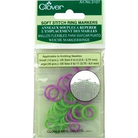 Clover Soft Stitch Ring Markers