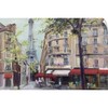 CANVAS ON DEMAND Springtime in Paris Wall Decal, Paris Artwork
