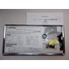 GENUINE Toyota License Plate Frame (Silver Plated Rear) aisisu・arufa-do・uxissyu For