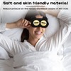 CZAYEFNH Sleep Mask, 2 Pieces Ultra Soft Eye Mask Made