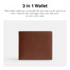 COACH Men's 3-in-1 Wallet Billfold, Redwood, One Size