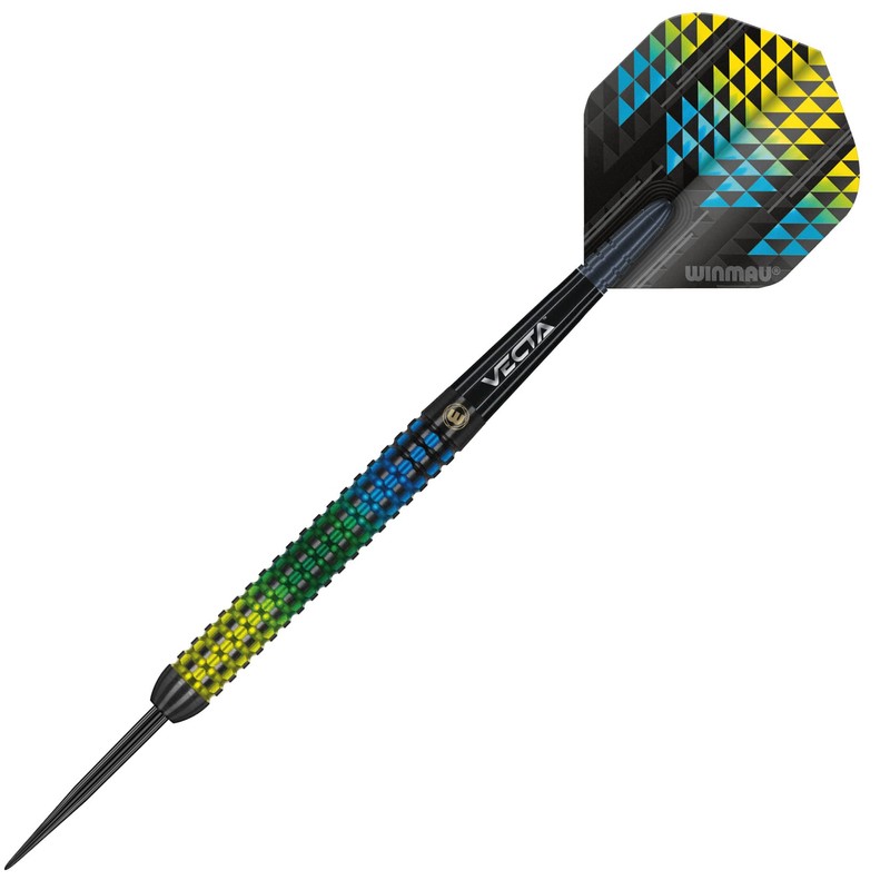 WINMAU Firestorm 25 Gram Professional Steeltip Tungsten Darts Set with