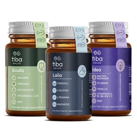 Triple Pack Scudo Laila e Idea Defensas Descanso Memoria TIBA SALUD