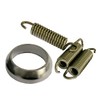 FUYEAR Mid Pipe Muffler Exhaust Gasket with Springs For HiSun