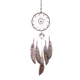 Lopsity Dream Catchers Wall Decor Handmade Wall Hanging Feather Dreamcatcher for Car Bedroom Home Decoration Ornament (A)