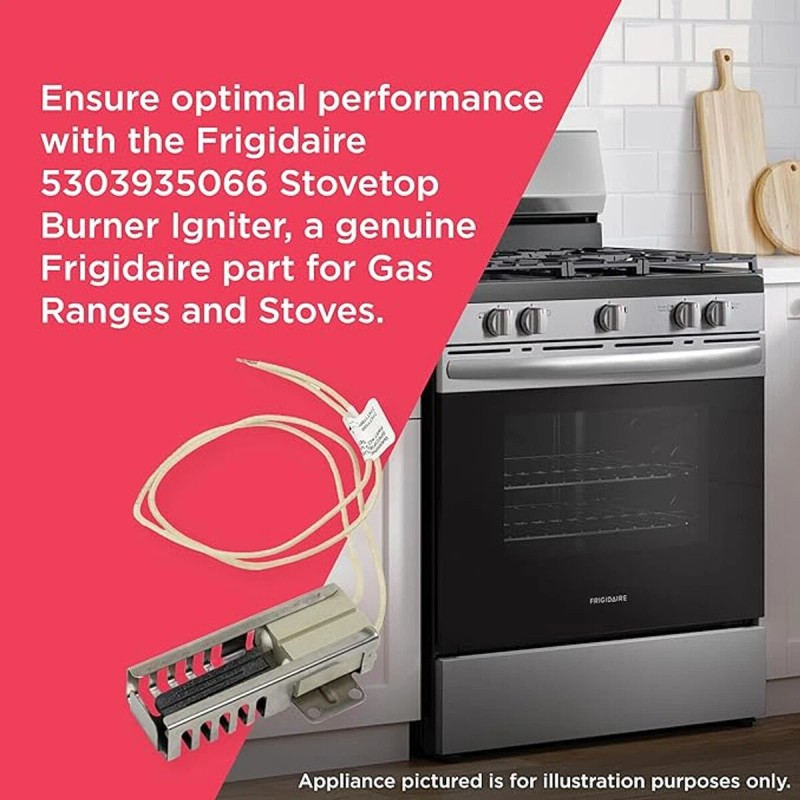 For Frigidaire Gas Oven Ignitor Frigidaire Tappan 5303935066 Flat Stove