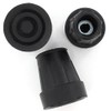 Qty: 4x 18/19mm 3/4" Rubber Ferrules For Walking Sticks -