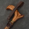 Asterom Handmade Leather Cane Strap - Stylish Wrist Strap for