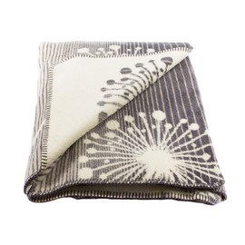 Forster Plaids Maxi Blanket 150 x 200 cm Colour: 2 Grey / White Approx. 1400 g 100% Organic Cotton (KBA)