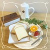 Bread Plate, Toast Plate, Large, Set of 2, Stylish Bread