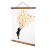 Broco Wooden Photo Frame Modern Magnetic DIY Custom Poster Scroll