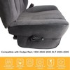 GXARTS Passenger Side Bottom Replacement Cloth Seat Cover Dark Gray