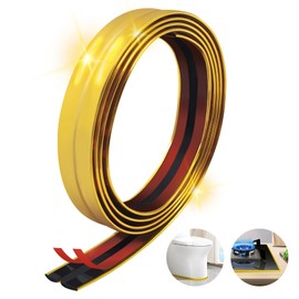 SNAIL GARDEN Caulk Tape Sealant Strip,Self Adhesive Caulk Strip,Sealing Tape Caulk Sealer,Watertight Caulk Strip,Sealant Tape,PVC Seal Strip for Bathroom,Kitchen,Sink and Bathtub Floor Wall Edge(Gold