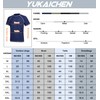 YuKaiChen Men's UV Protection Swimming Shirt Men's Swimming Shirt Quick-Drying