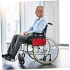Mipcase Wheelchair Side Bag Straps Multi-Pocket Storage Pouch for Walkers