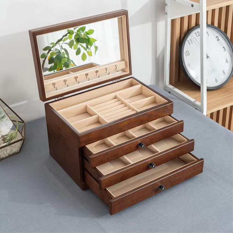 YuGtcen 32pcs Mini Drawer Pulls, 0.37inch Small Knobs for Jewelry