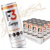 12 Pack- F3 Energy Drink Muscle & Brain(Multiple Flavors, Read