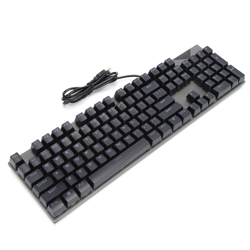 Mechanical Keyboard Wired Gaming Backlight Ultra Thin USB Keyboard for