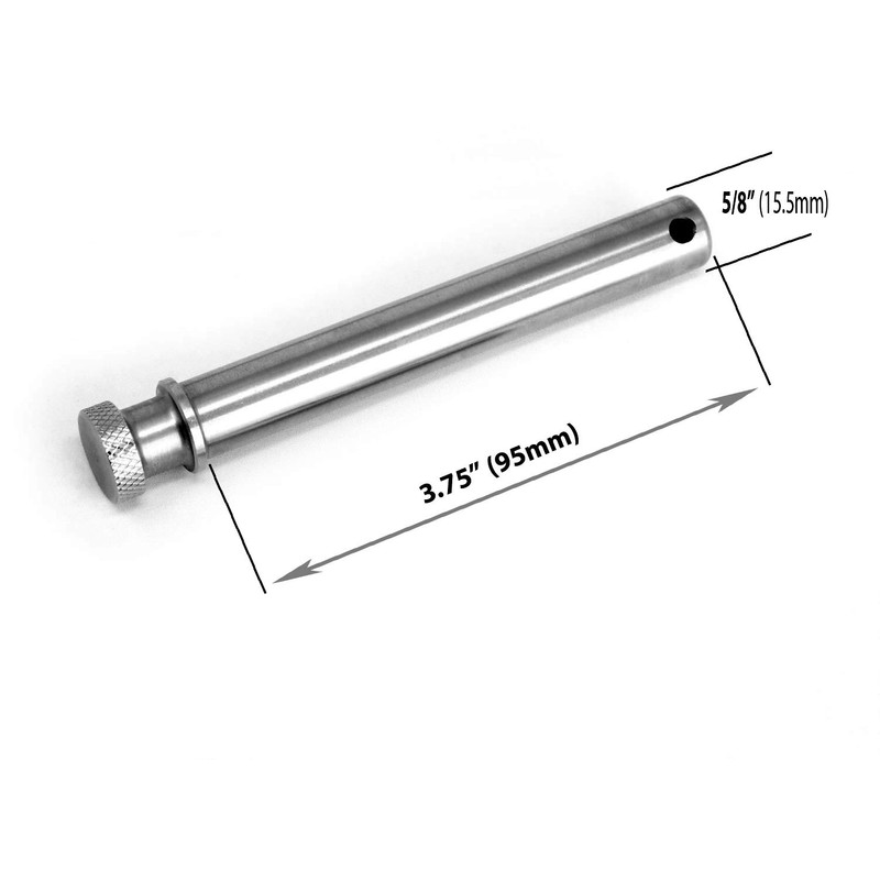 LFPartS 5/8 Inches Diameter Stainless Steel Trailer Hitch Pin Keeper