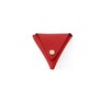 Bonaventura Triangle Coin Case BCCT4, red