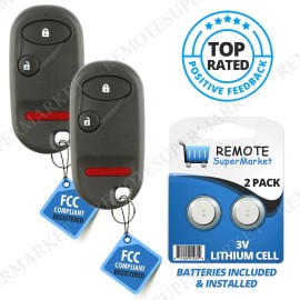 RemoteSuperMarket 2 for Honda Pilot 2003 2004 2005 2006 2007 keyless entry remote key fob