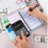 Ink A6 Ring Binder Budget Book Colour Image Printing Notebook