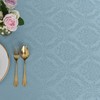 maxmill Square Tablecloth Damask Design Water Proof Wrinkle Free Heavy