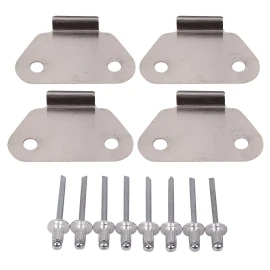 90962-93 4PCS Hard Saddlebags Lids Wear Strike Plates For Harley Touring Models 1993-2013