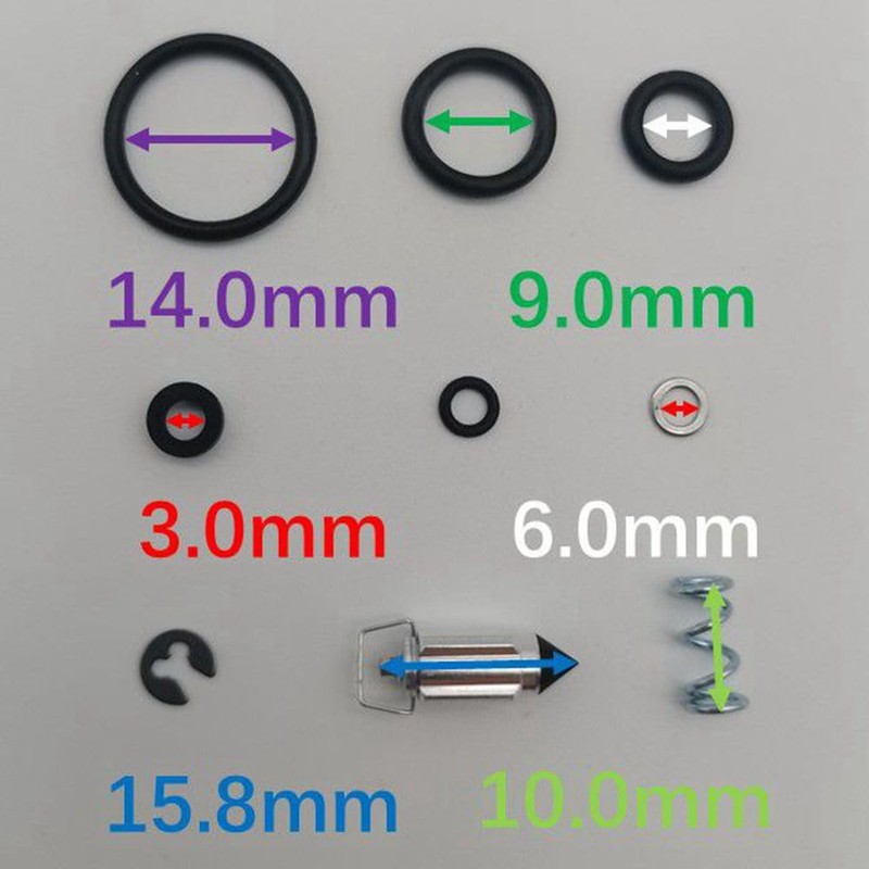 Canyoyi Carburetor Carb Repair Kit for Suzuki DRZ400E DRZ 400E