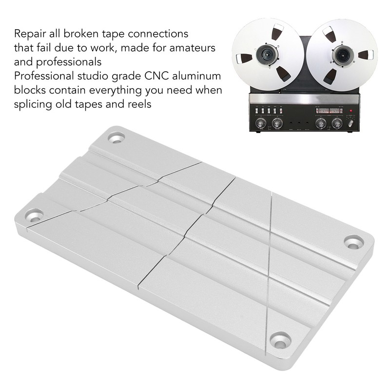 1/2 1/4 10 Inch Tape Splicing Set with Leader Tape
