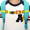 C-ZOFEK Backpack Chest Strap Adjustable Sternum Buckle Strap With Badge