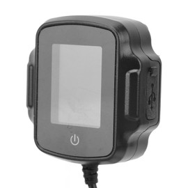 TPMS para Motocicletas, de Monitoreo de Presion en Llantas con 2 Sensores Externos, Sensor de Alarma de Neumáticos Automático de Motor TMPS para Moto Scooter, Precisión