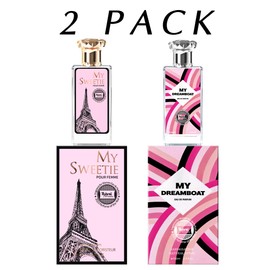 Hybrid & Company Women 2 Pcs Attractive Perfume Natural Spray Fragrance
