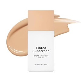 2Pc SPF 40 Tinted Face Sunscreen | UVA & UVB Protection SPF 40 Daily Use Sunscreen