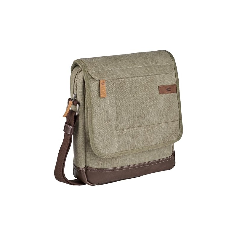 camel active Men's Air Flap Bag, khaki, 004073