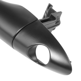 Auto Dynasty [Non Smart Entry] Factory Style Front Exterior Car Door Handle with Key Hole Compatible with Sedona 2015-2021, Driver Left Side, Primered Black