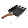 Tamagoyaki Rectangular NonStick Saucepan Black Practical Frying Pan Kitchen Supplies
