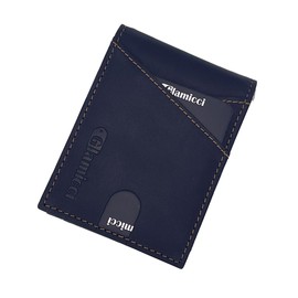 Glamicci Money Clip Wallet for Men | Slim Wallet for Men & RFID Blocking Leather Card Case | Minimalist Wallet for Men (RGTW1HBK), Hunter Black, Free Size, Hunter Black, Minimalist