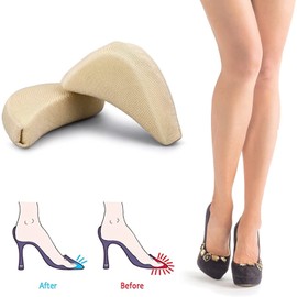 JUTOSU Toe Cushion, Easy Toe Cushion, Toe Cap, Shoe Care, Sponge, Memory Foam, Toe Gap Filling, Size Adjustment, Anti-Slip, Shock Absorption, Anti-Slip Toe Protection, Prevents Shoes from Removing, Prevents Shoes from Slipping, Prevents Shoes Shedding, P