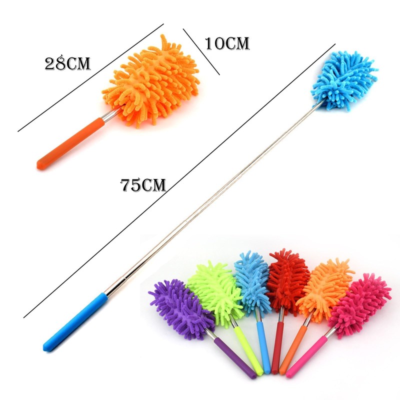 BNFGD Feather Duster,Extendable Duster Dusters for Cleaning Scratch Resistant Extendable